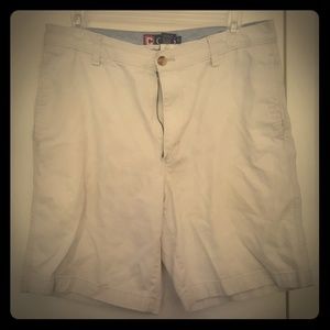 Chaps Cream Shorts